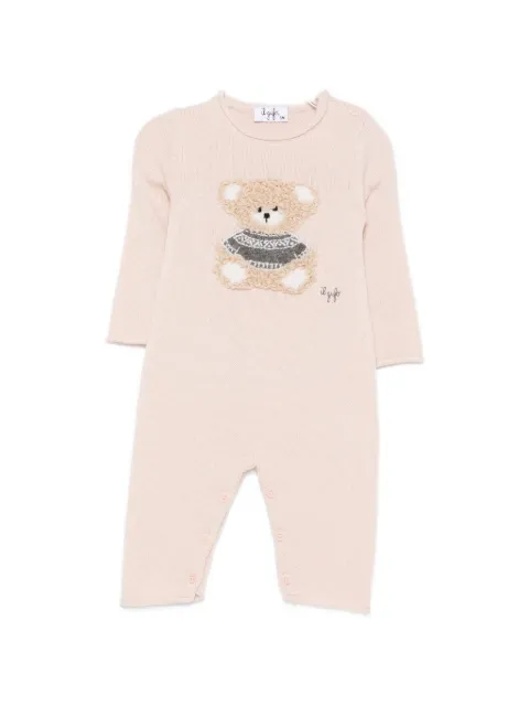 Il Gufo crew-neck romper