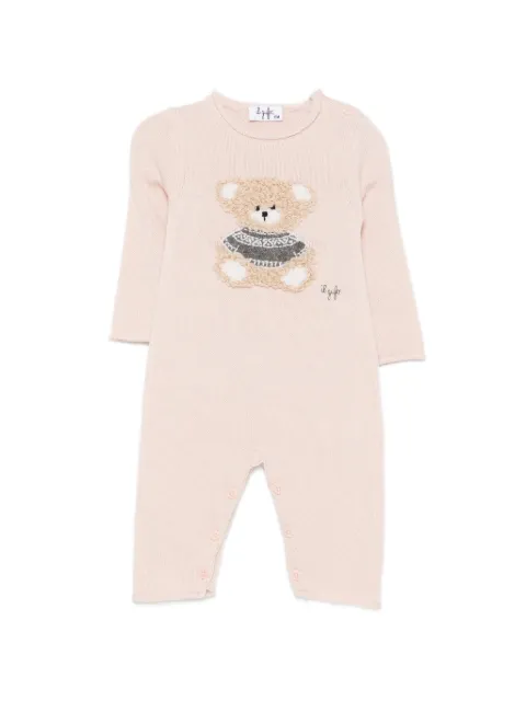 Il Gufo crew-neck romper