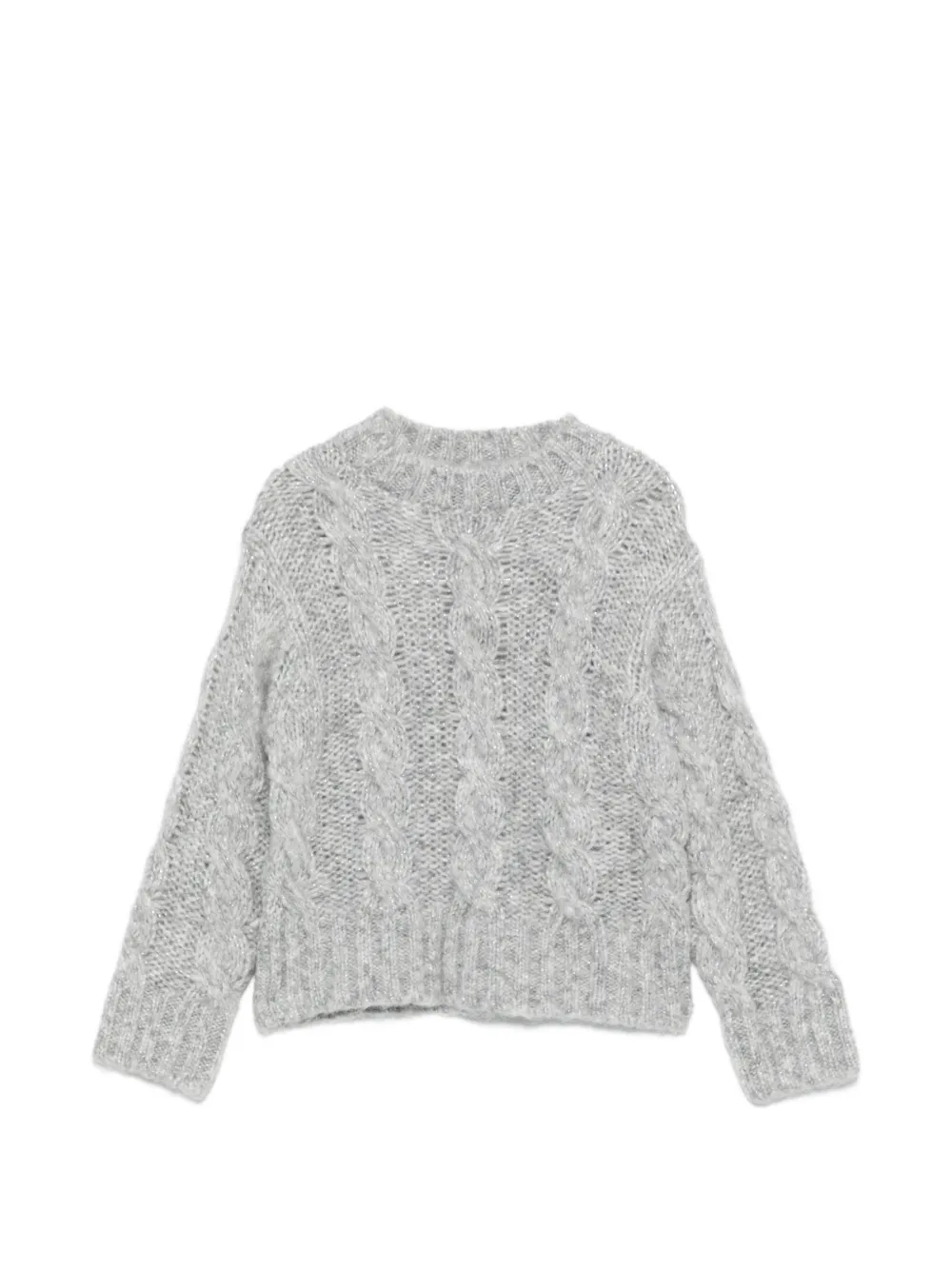 Il Gufo cable-knit sweater - Grigio