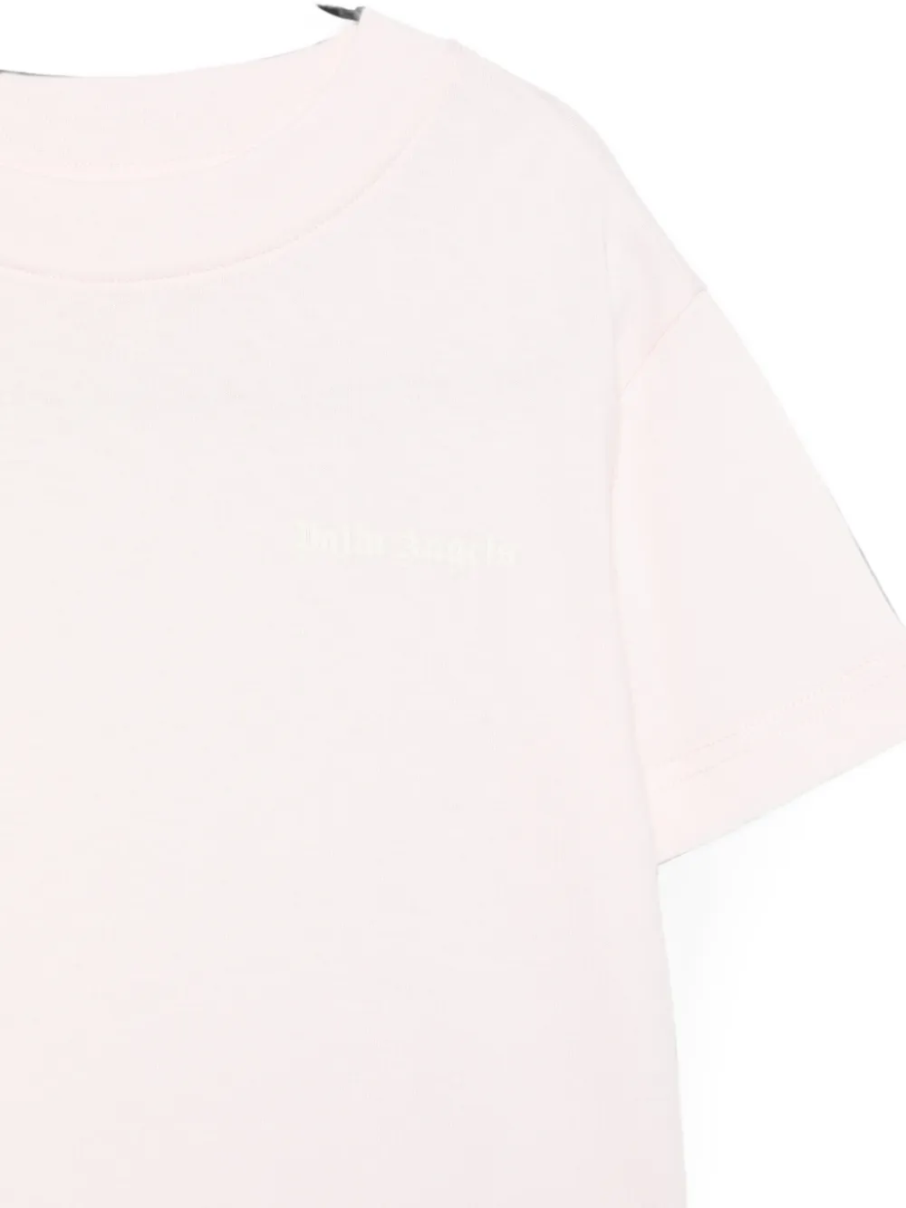 Palm Angels Kids T-shirt met logoprint Roze