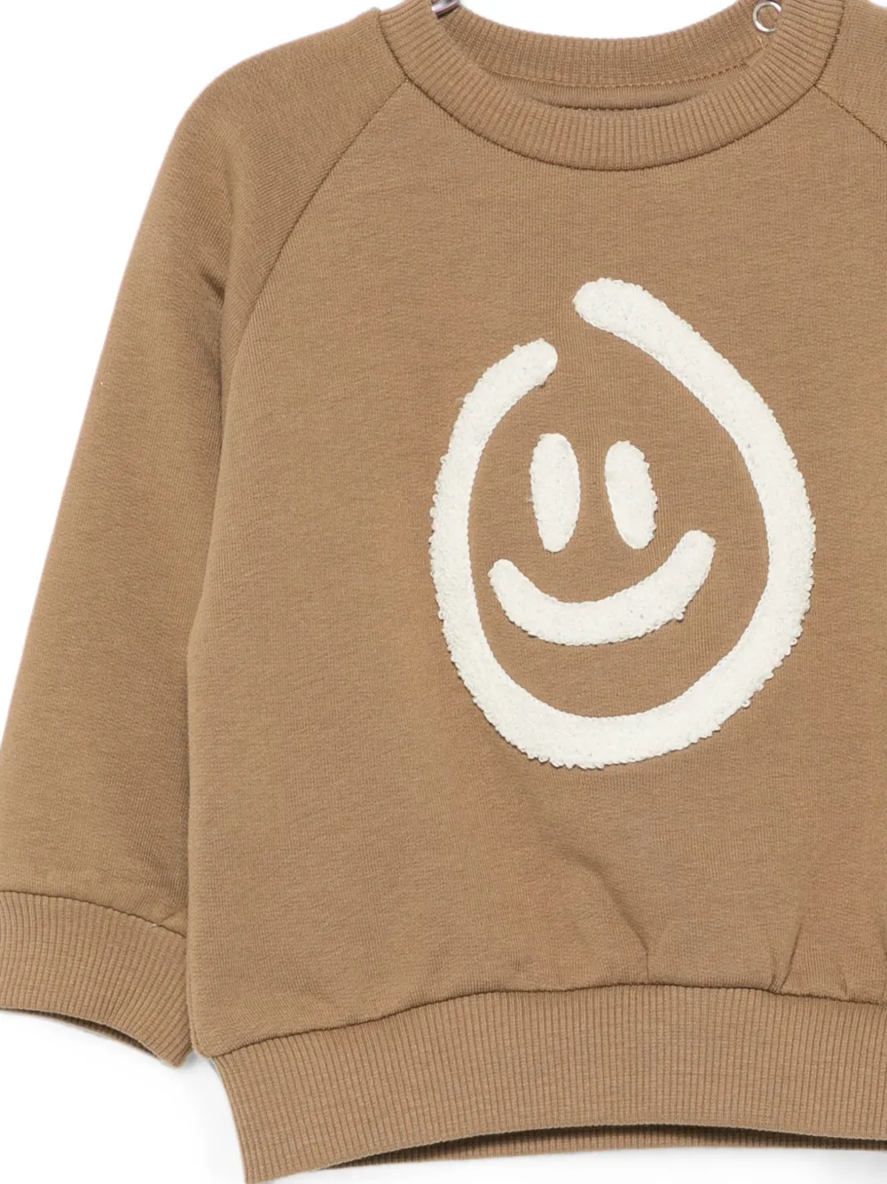 Molo Disc sweater Bruin