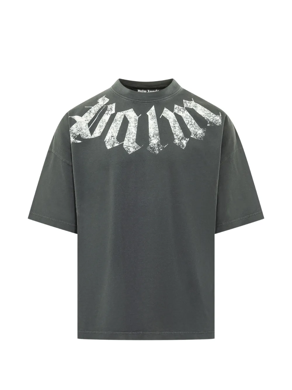 Palm Angels Big Neck Logo T-shirt - Grau