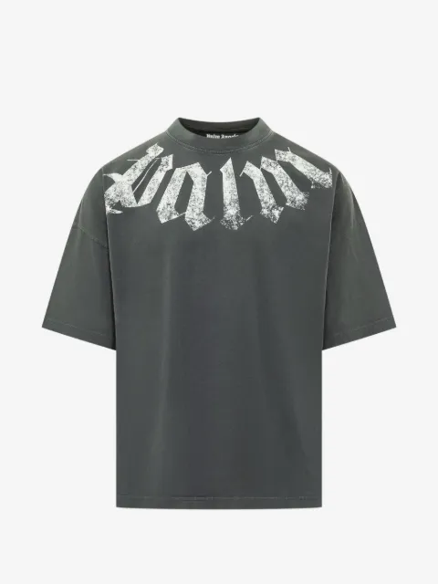 Palm Angels Big Neck Logo T-shirt