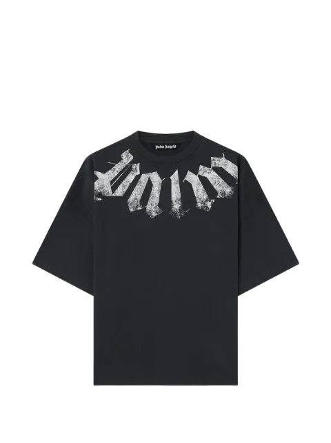 Palm Angels Big Neck Logo T-shirt