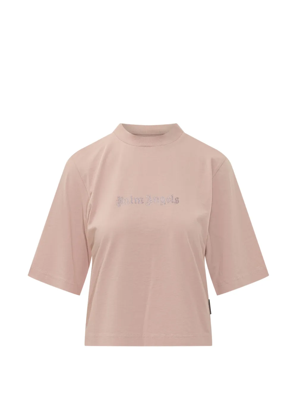 Palm Angels rhinestone boxy T-shirt - Rosa