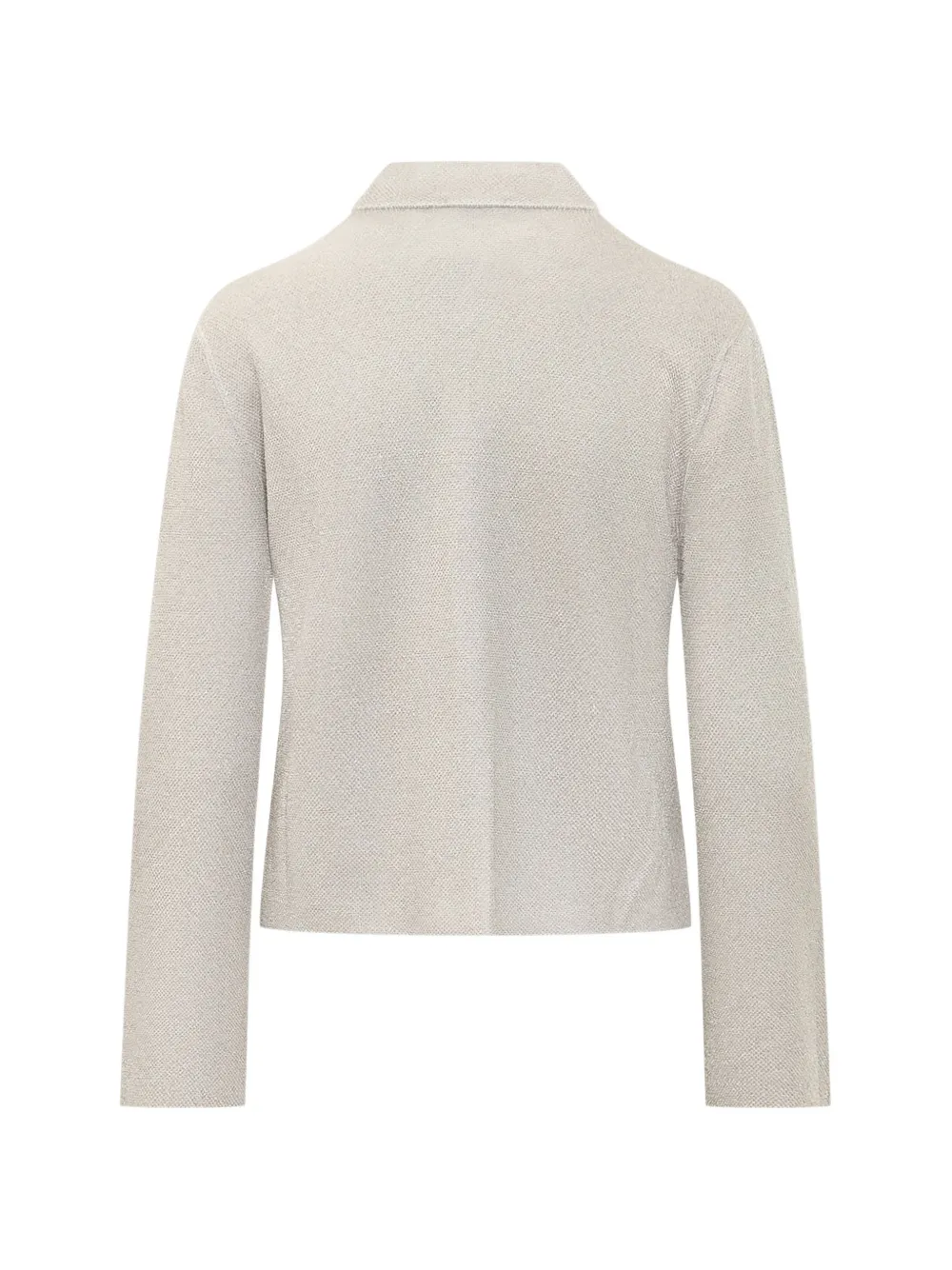 Gran Sasso Vest met opgestikte zak met knopen Wit