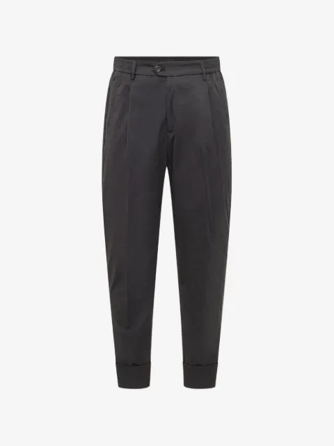 Hosio ロールアップヘム パンツ