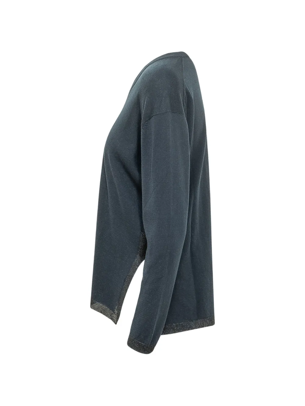Gran Sasso Trui met V-hals Blauw