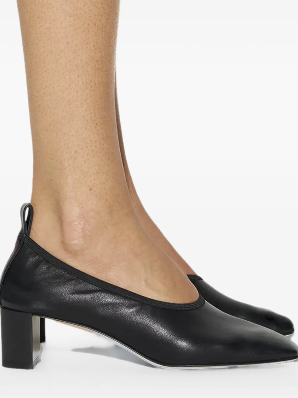 Aeyde Narissa leren pumps Zwart