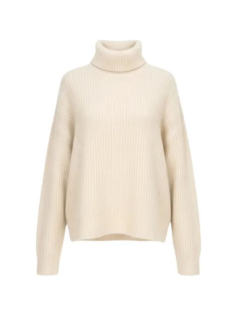 Isaia ribbed-knit roll-neck sweater