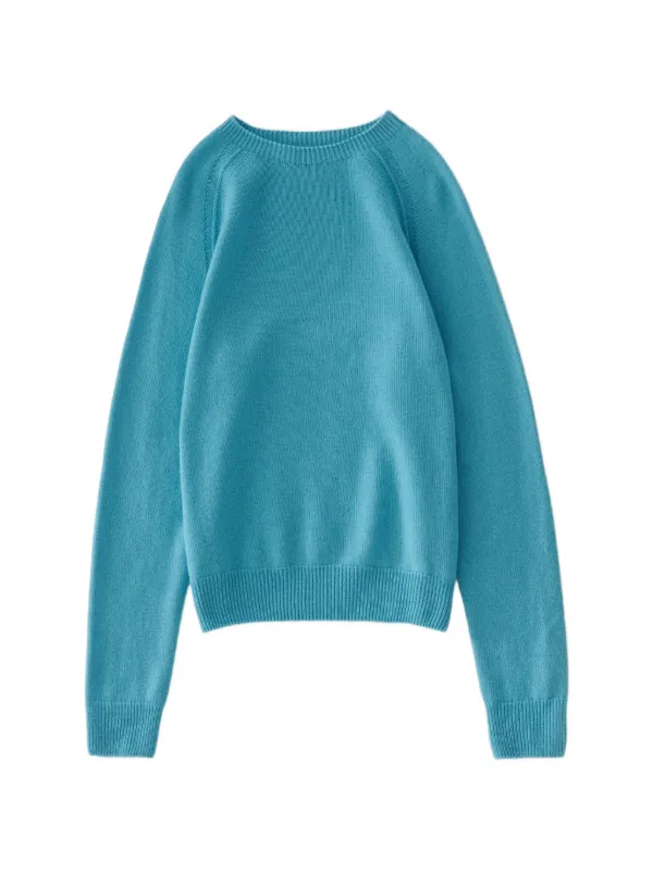 Studio Nicholson Loenne Seamless Sweater in Blue