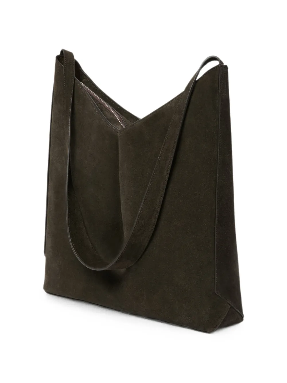 Studio Nicholson Hoho Suede Shoulder Bag In Brown