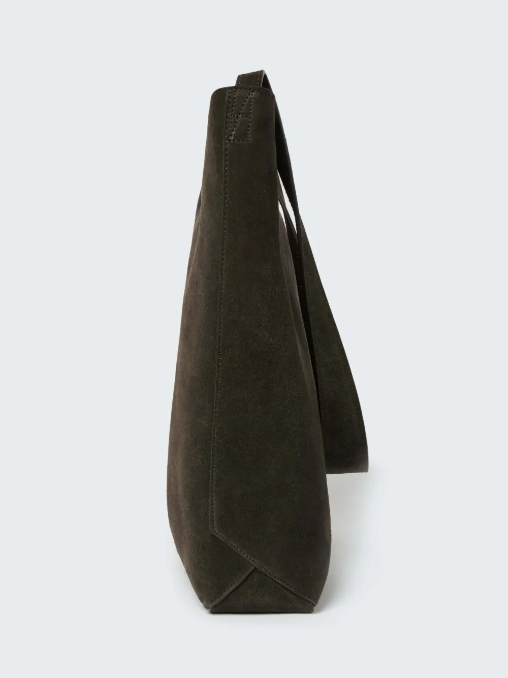 Studio Nicholson Hoho Suede Shoulder Bag In Brown