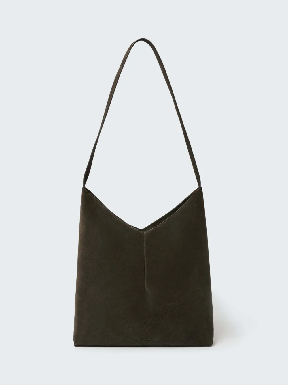 Studio Nicholson Hoho Suede Shoulder Bag In Brown
