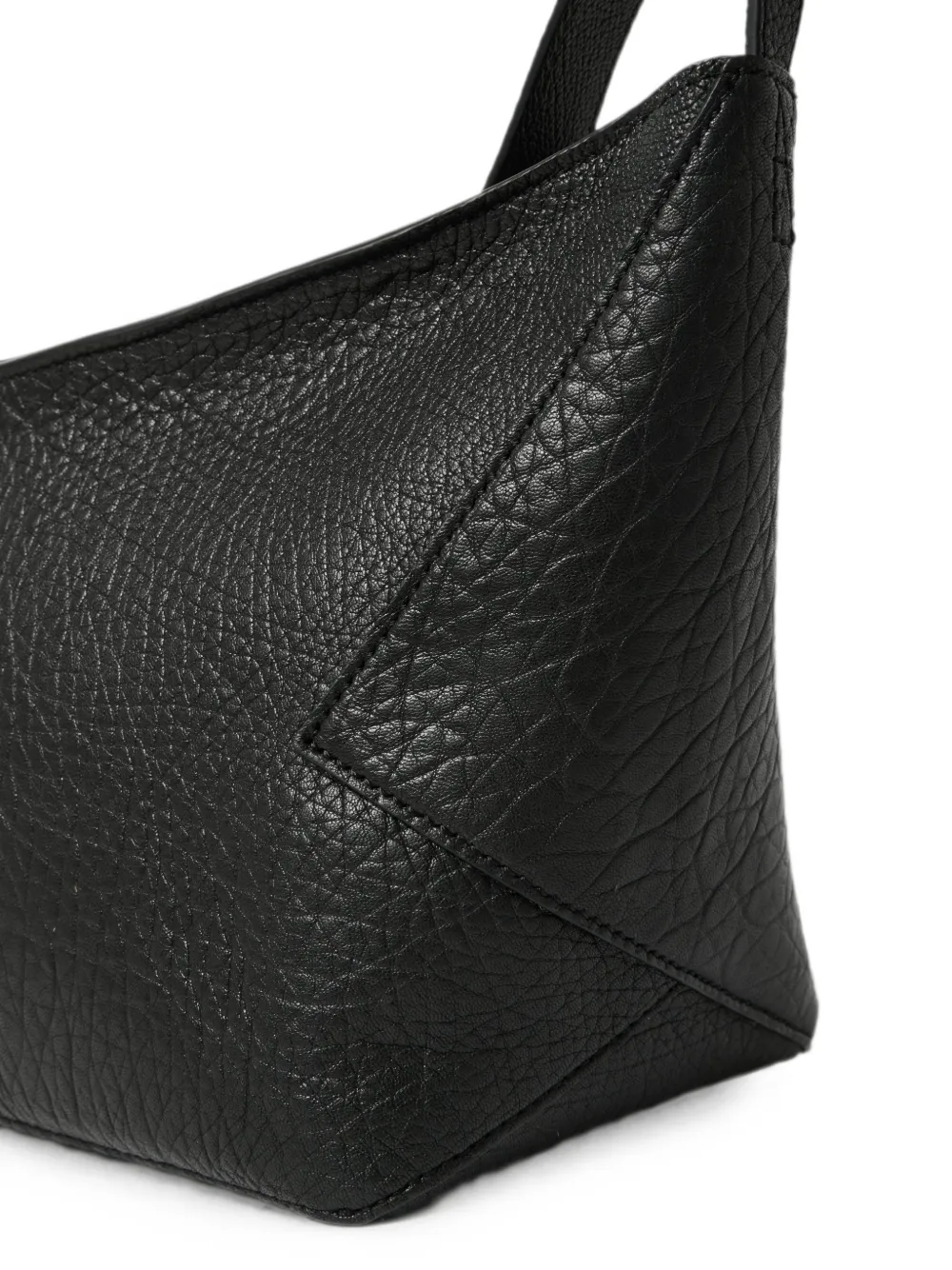 Studio Nicholson Hagu leather tote bag Zwart