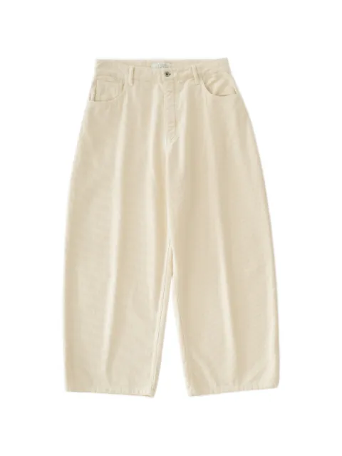 Studio Nicholson pantalones anchos Paolo de pana