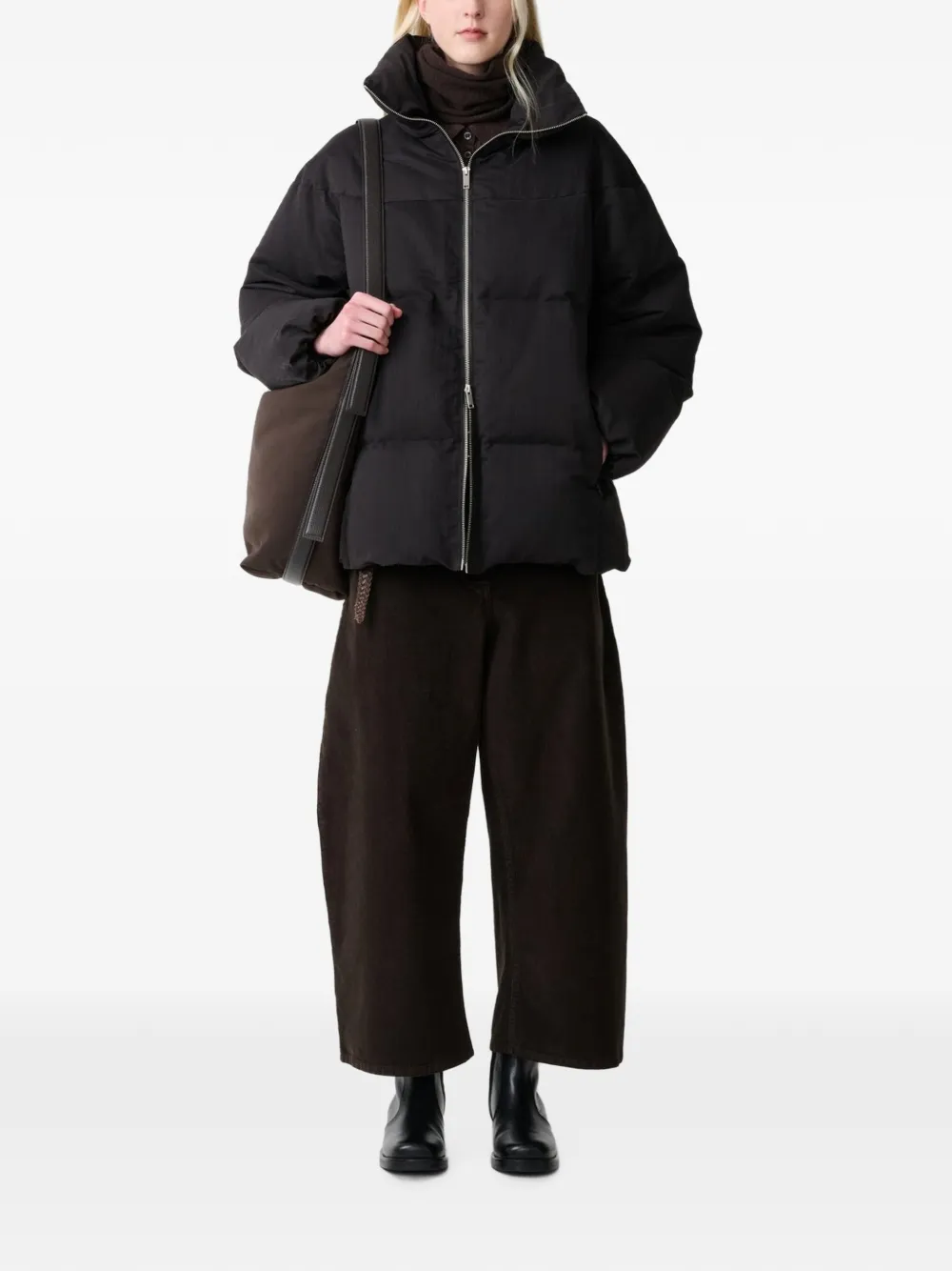 Studio Nicholson Chalco corduroy wide-leg trousers Bruin