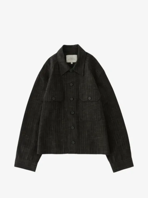 Studio Nicholson chaqueta Kelver a rayas diplomáticas