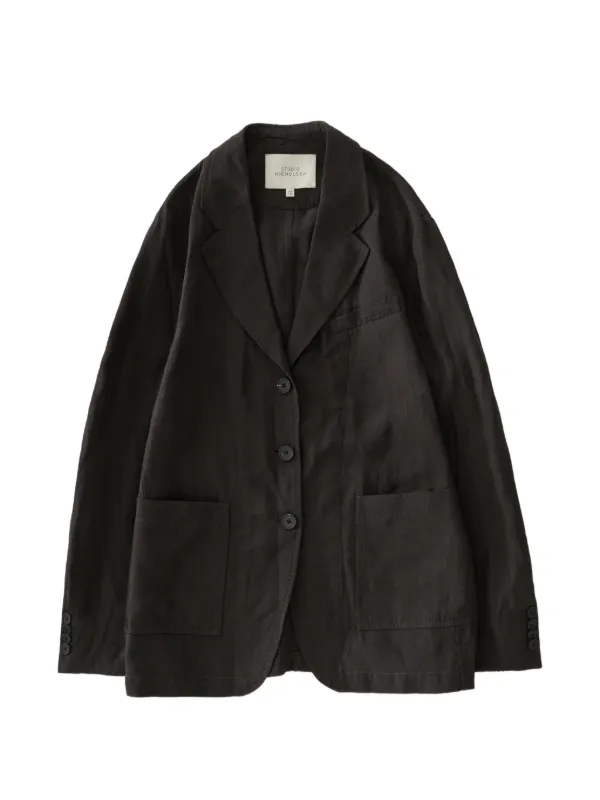 Studio Nicholson Elkin Notch-lapel Jacket in Brown