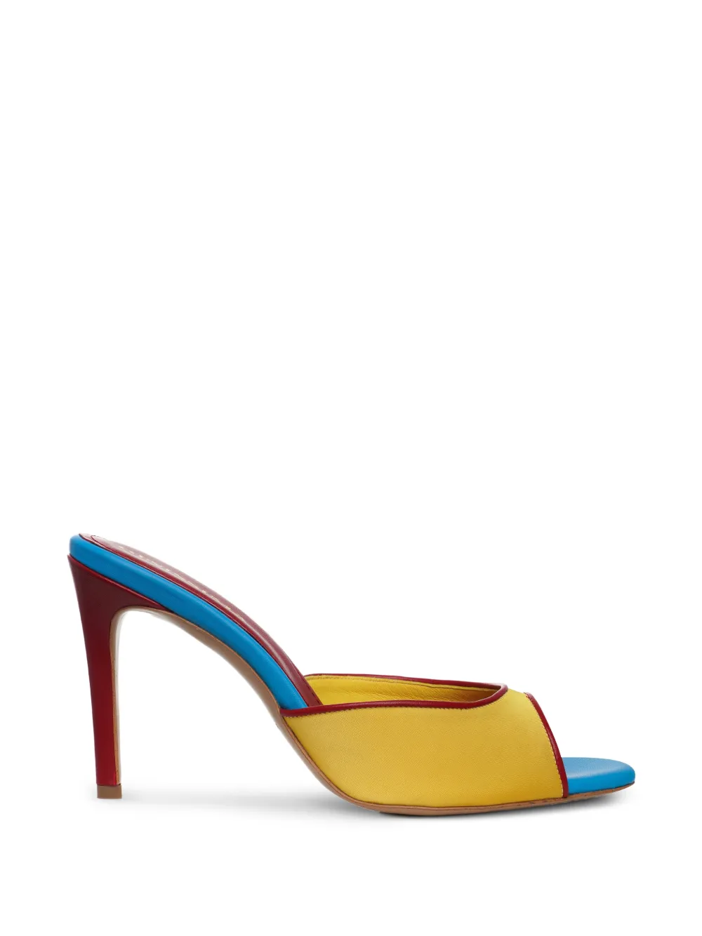 GINISSIMA Vicky colour-block sandals