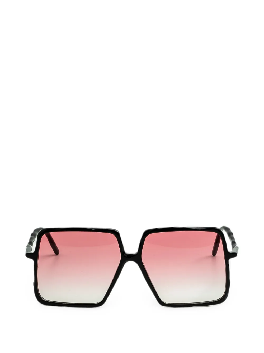 Kuboraum L12 Square-frame Sunglasses In Black