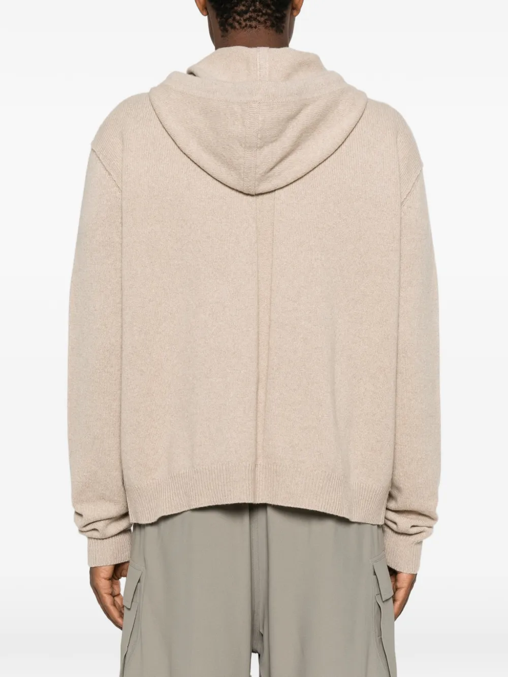 Rick Owens Hoodie met rits Beige