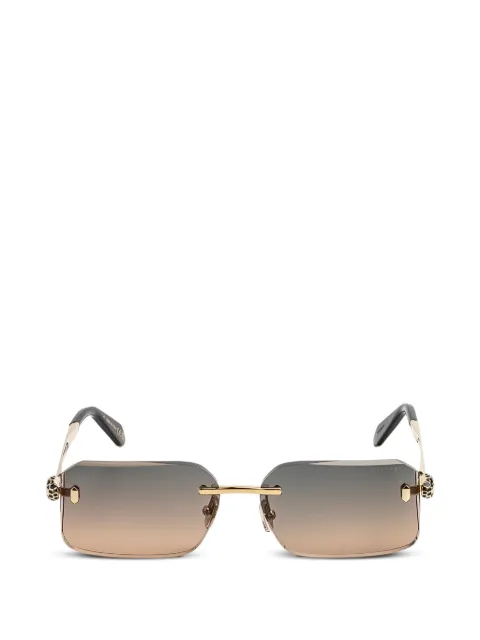 Bvlgari Serpenti rectangle-frame sunglasses