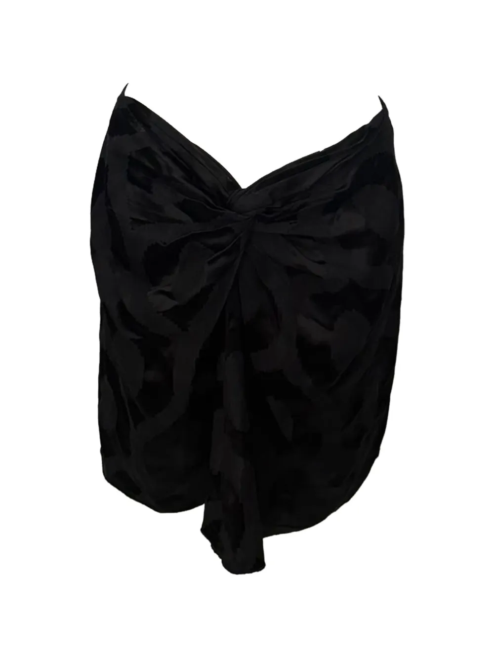 Isabel Marant Vintage Sophy jacquard black skirt - Nero