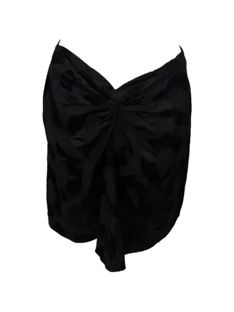 Isabel Marant Vintage Sophy jacquard black skirt