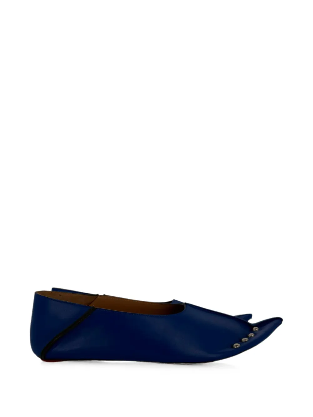 Marni Pre-Owned 2010s studded ballet flats - Blau