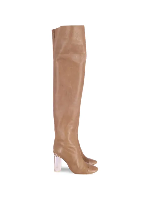 Chloé Vintage clear-heel over-the-knee boots