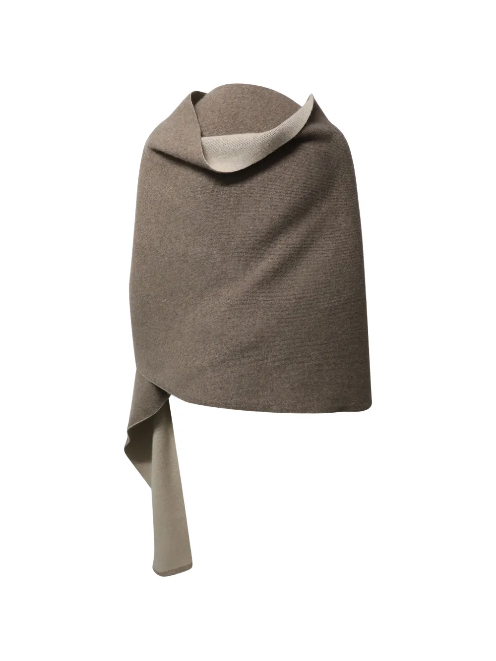 Agnona wrap cashmere sweater - Grigio