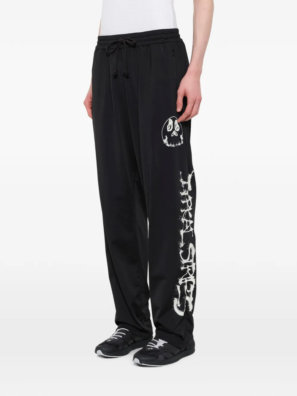 Y-3 Chito trainingsbroek met grafische print Zwart