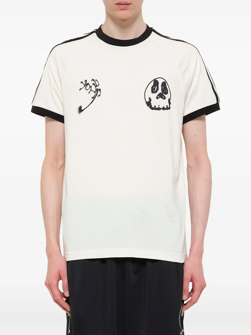 Y-3 x Chito Cali T-shirt met grafische print Beige