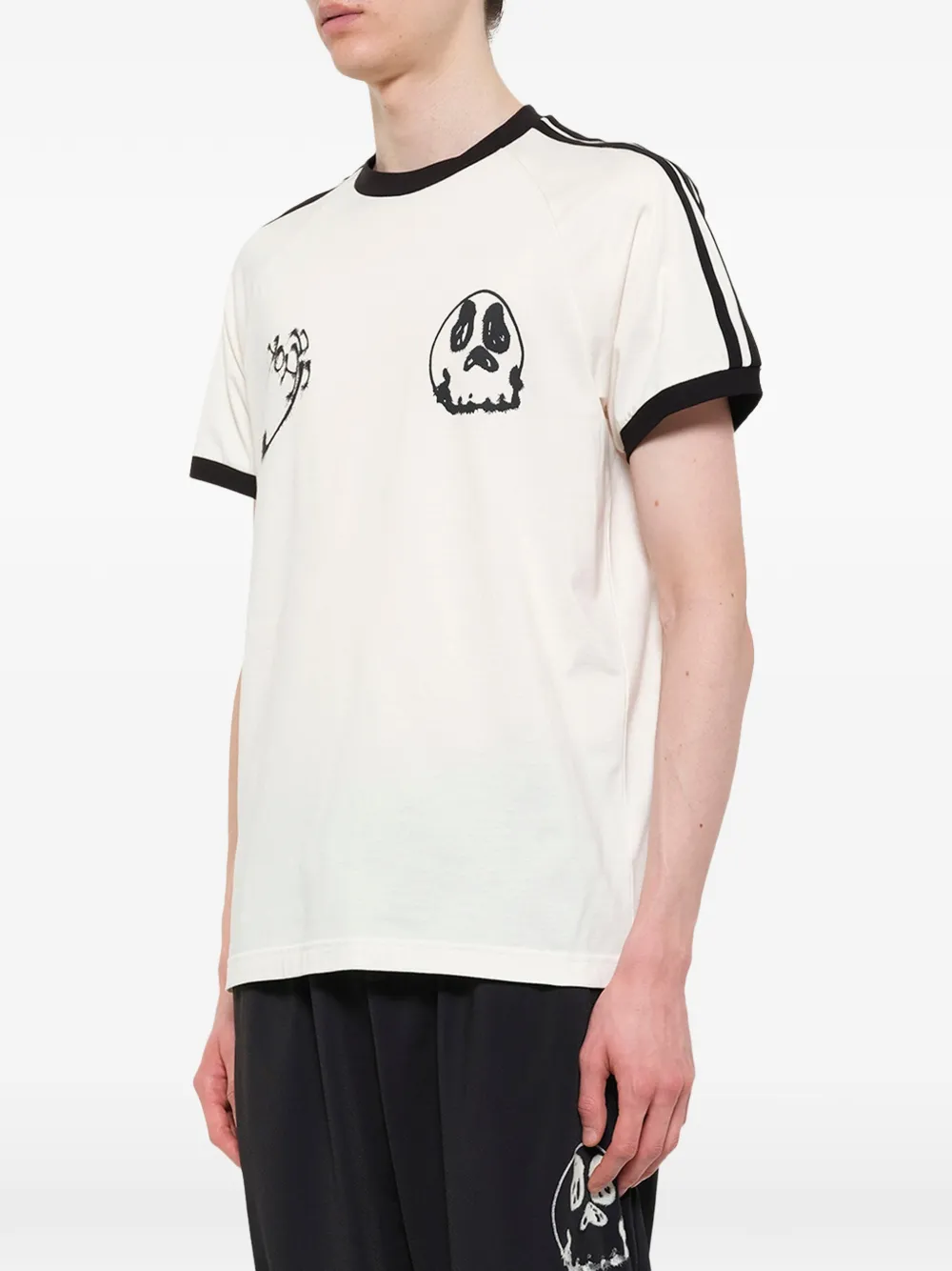 Y-3 x Chito Cali T-shirt met grafische print Beige