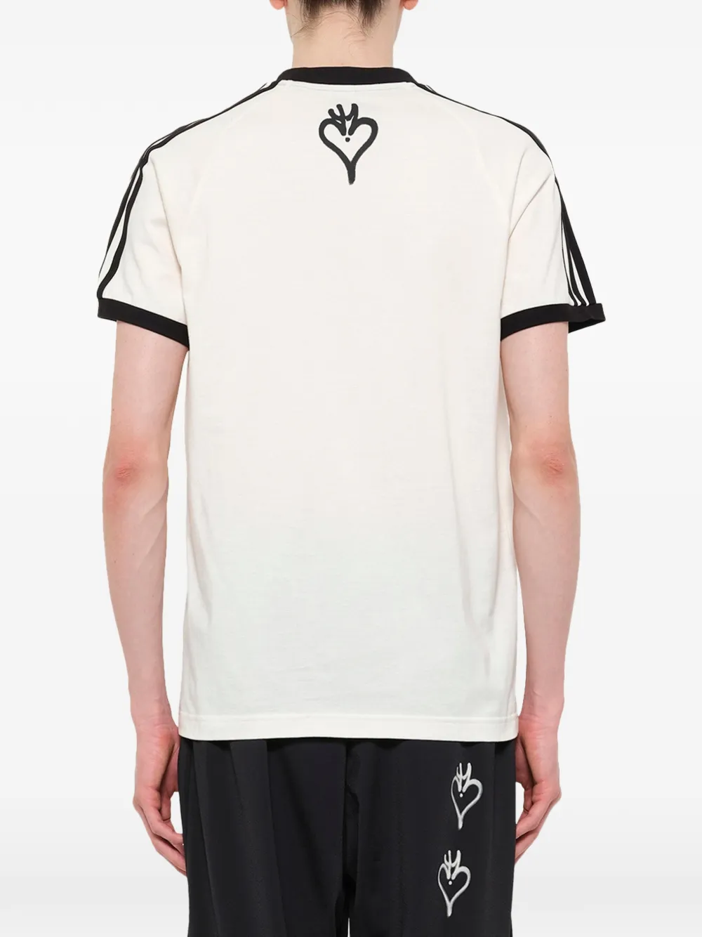 Y-3 x Chito Cali T-shirt met grafische print Beige