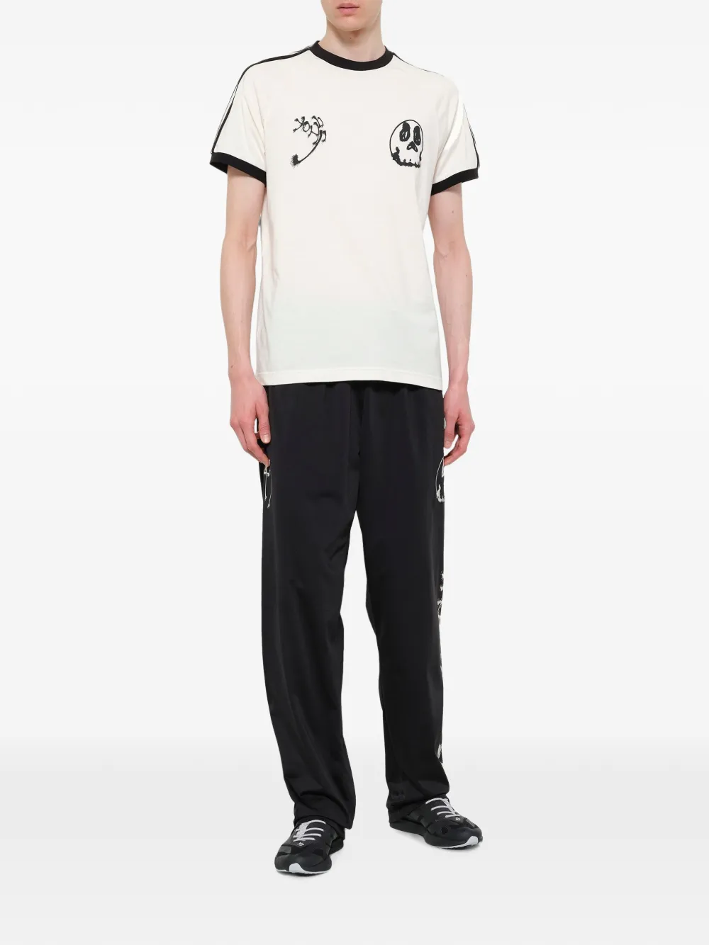 Y-3 x Chito Cali T-shirt met grafische print Beige