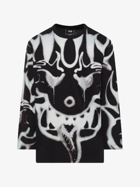 Y-3 Chito graphic long-sleeve T-shirt