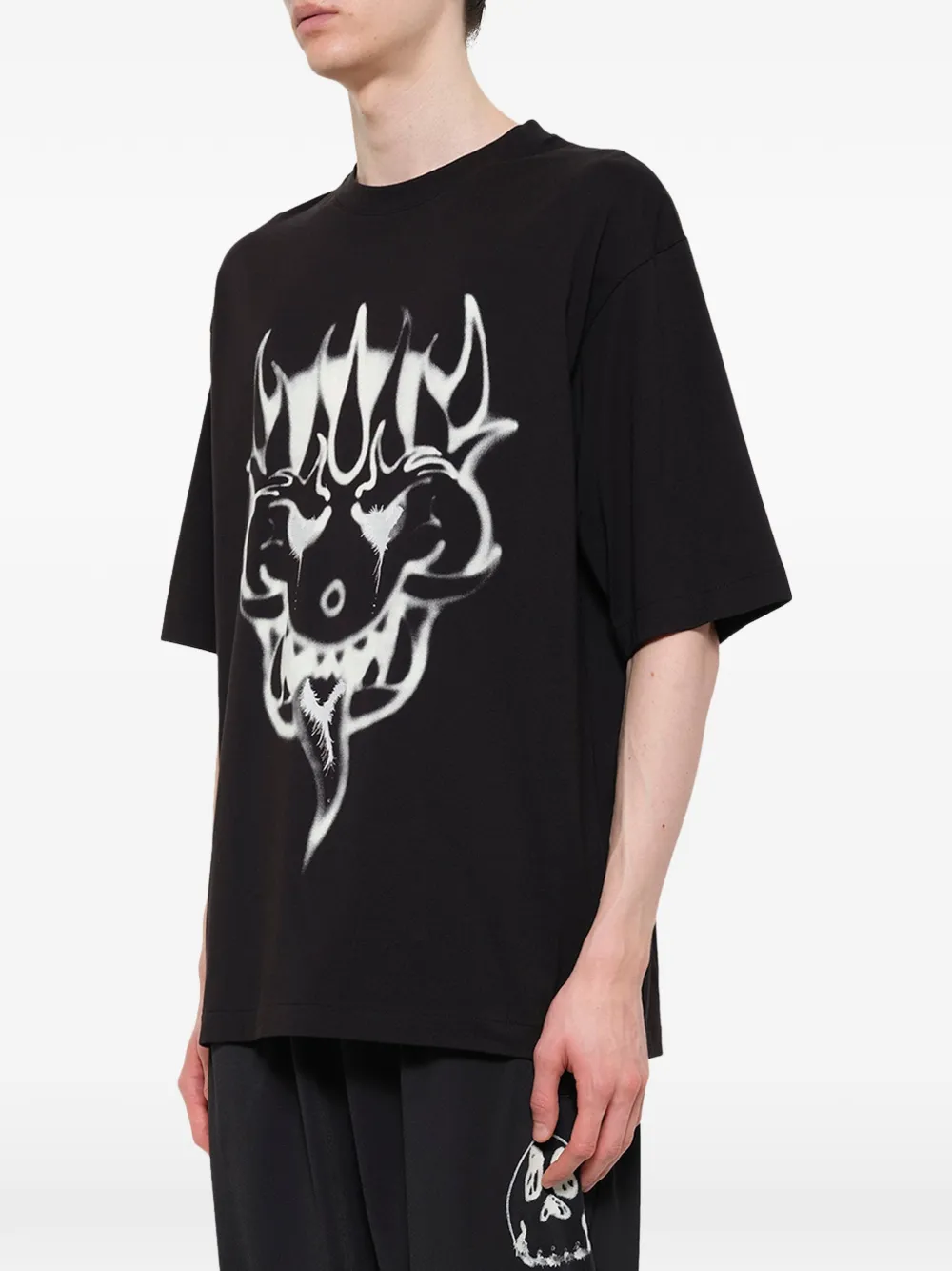 Y-3 t-shirt Yaksha à imprimé graphique - Noir Y-3 t-shirt Yaksha à imprimé graphique - Noir