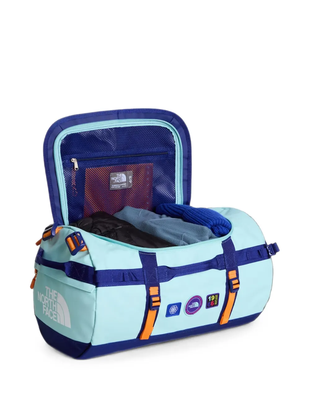 The North Face Kleine Base Camp rugzak met logopatch Blauw