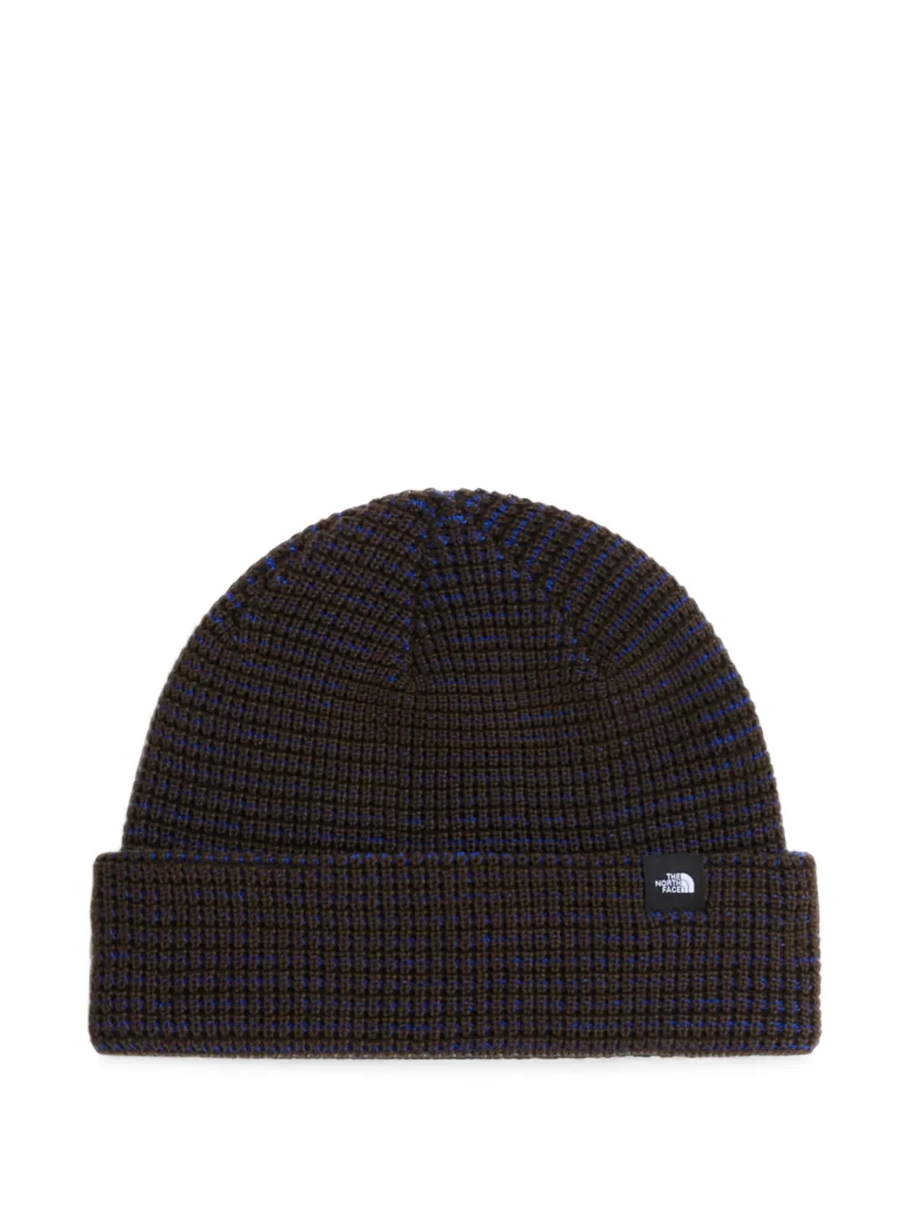 The North Face TNF™ Fisherman logo-patch beanie hat - Marrone