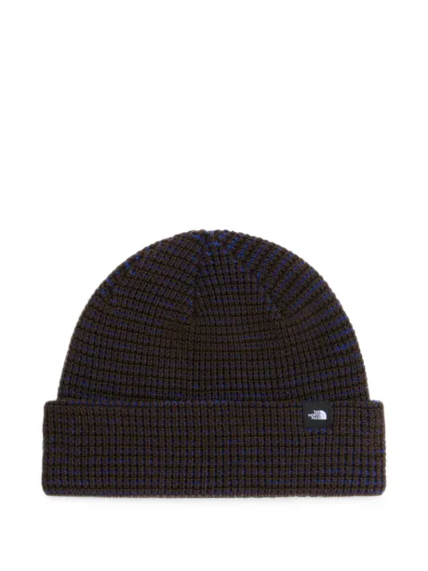 The North Face TNF™ Fisherman logo-patch beanie hat