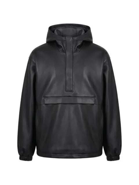 Róhe hooded calf leather jacket