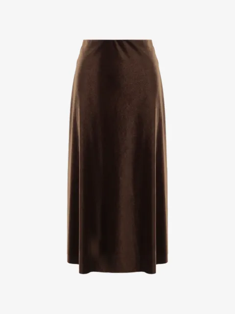 F.It falda midi con cintura alta