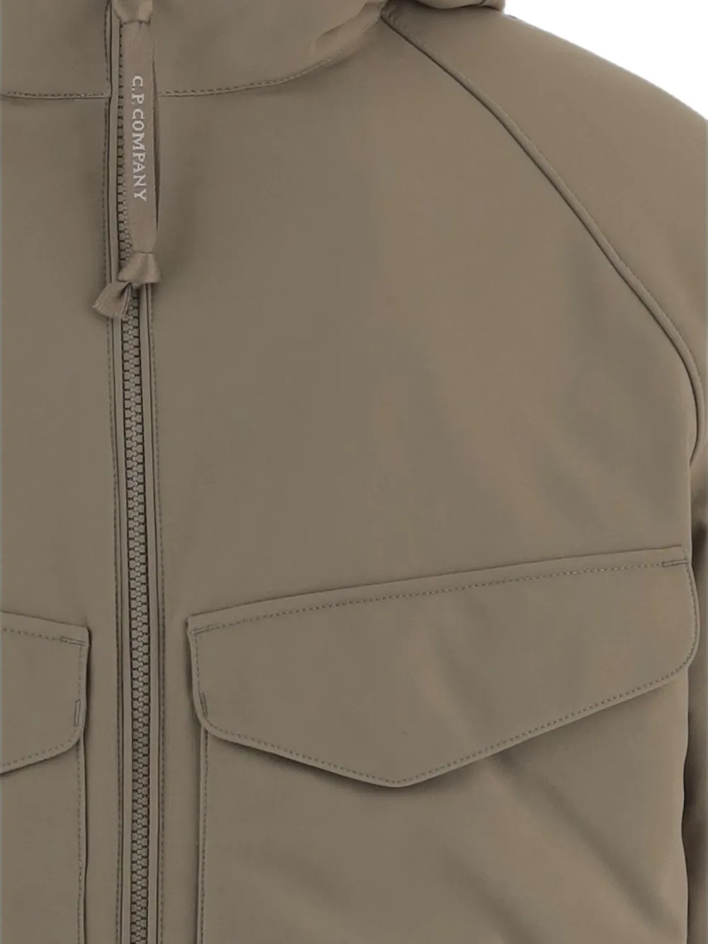 C.P. Company Regenjas met meerdere zakken Beige