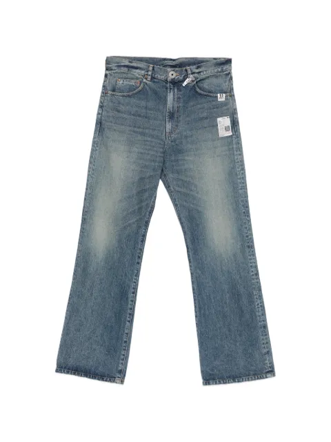 Maison MIHARA YASUHIRO faded patchwork jeans