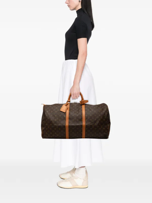 Louis Vuitton Pre-Owned 1990-2010 モノグラム キーポル 60 ボストン