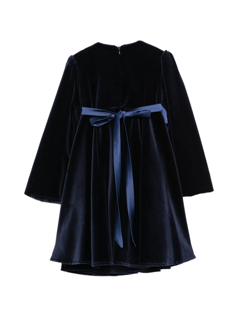 La Stupenderia Fluwelen jurk Blauw