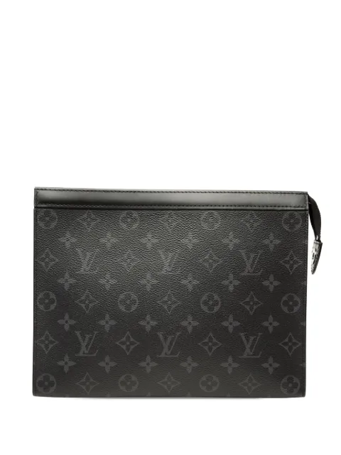 Louis Vuitton Pre-Owned 2019 Monogram Eclipse Pochette Voyage MM clutch bag