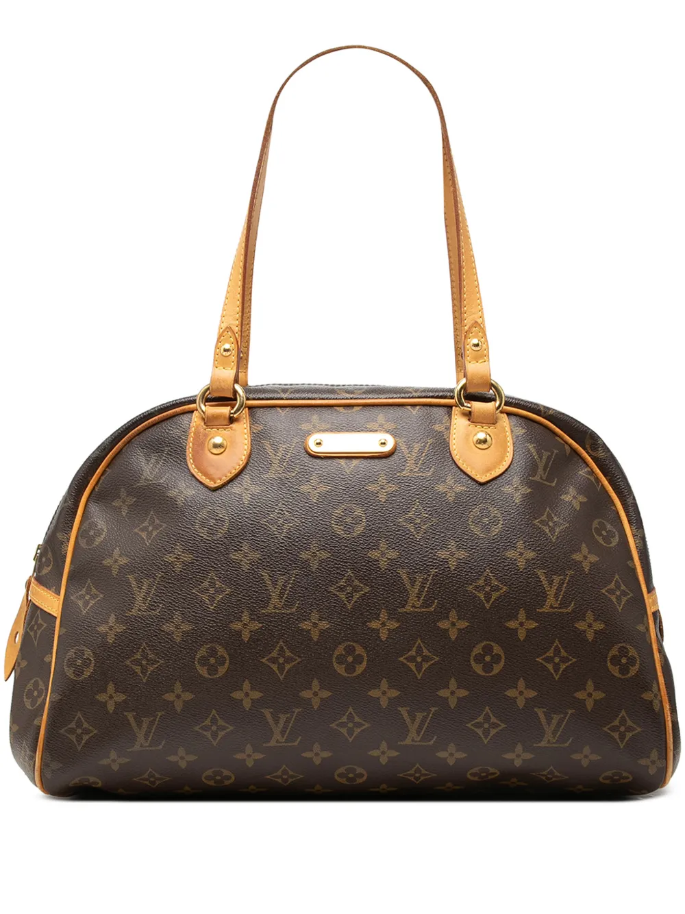 Louis Vuitton Pre-Owned 2007 Monogram Montorgueil GM shoulder bag - Brown